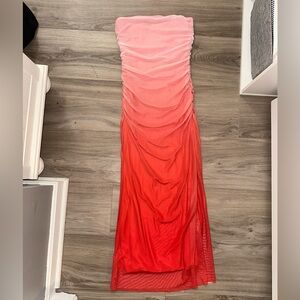 Strapless Maxi Dress